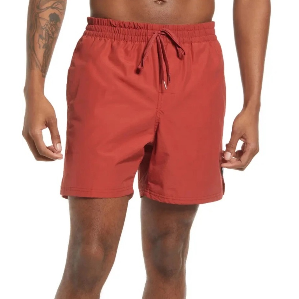 VANS Men’s Shorts VN0A5FKCSQ6 Chili Oil Size S